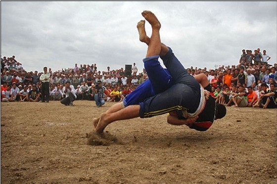 رقابت های کشتی ساحلی بزرگسالان قهرمانی کشور / بندر ترکمن :